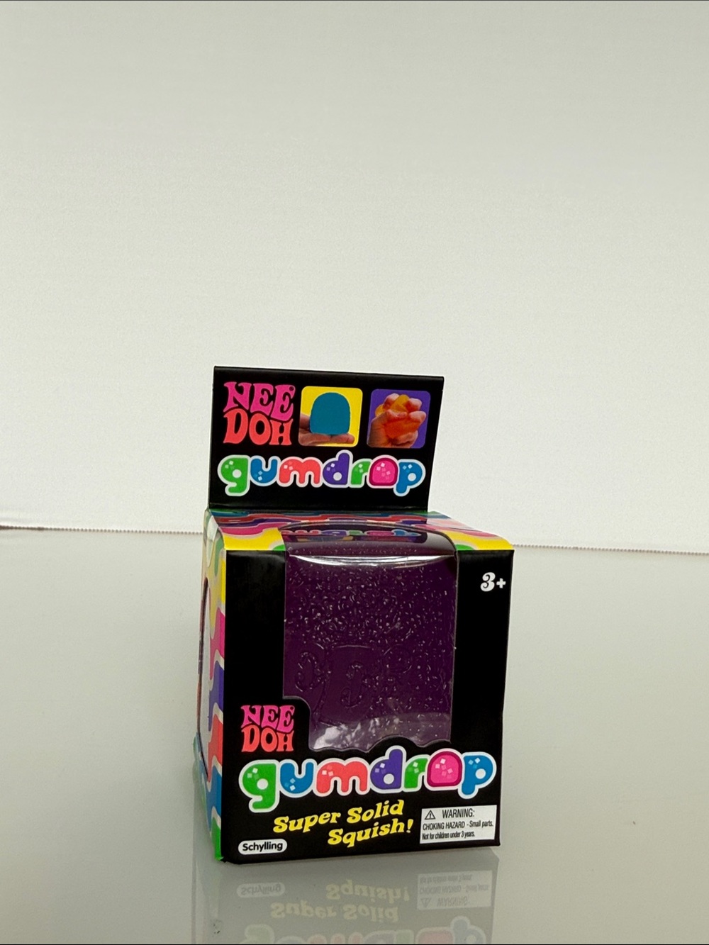 Needoh Gumdrop Super Solid Squish! - Purple